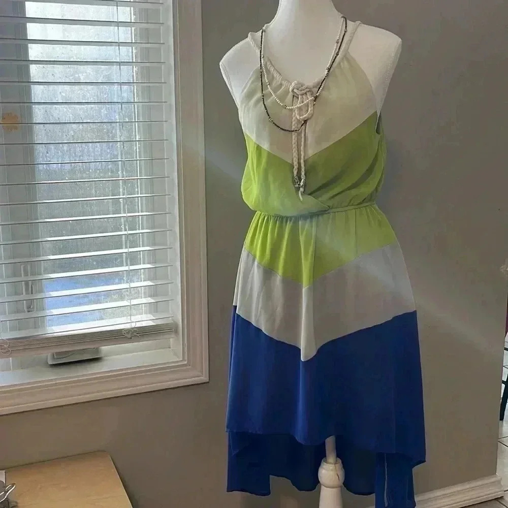 [8]Umgee  Asymmetrical sleeveless dress